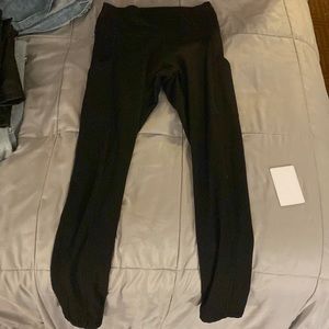Aerie Black Leggings (Size Medium)